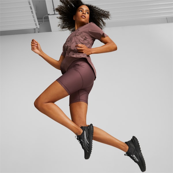 Voyage NITRO™ 2 Women's Trail Running Shoes, Puma Black-Metallic Silver, extralarge-IND