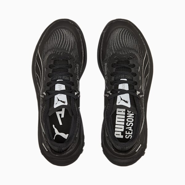 Voyage NITRO™ 2 Women's Trail Running Shoes, Puma Black-Metallic Silver, extralarge-AUS