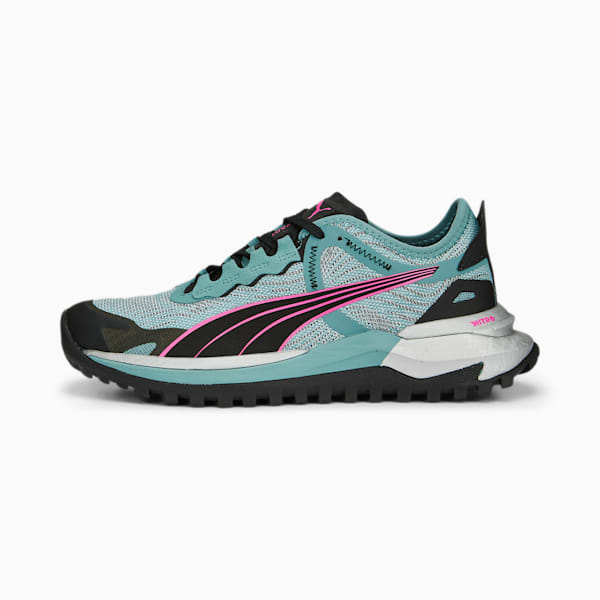 Tenis para correr mujer Voyage NITRO 2, Adriatic-PUMA Black-Ravish, extralarge