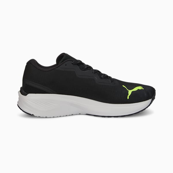 Tenis para correr Aviator Profoam Sky Winter, Puma Black-Lime Squeeze, extralarge