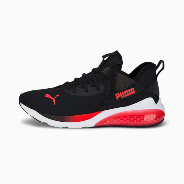 Cell Vive Men's Training Shoes, Puma Black-High Risk Red, extralarge-IND