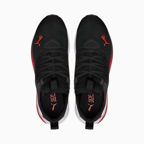 Cell Vive Men's Training Shoes, Puma Black-High Risk Red, extralarge-IND