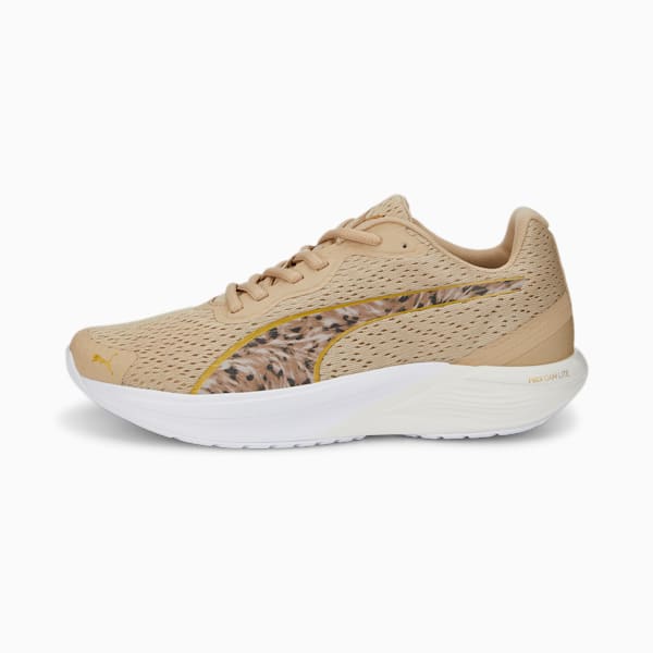 ウィメンズ フィライン プロフォーム サファリグラム ランニングシューズ, Light Sand-Puma Team Gold, extralarge-JPN