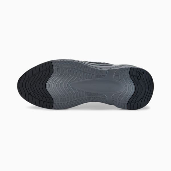SOFTRIDE Premier So Splatter Men's Running Shoes, CASTLEROCK-Puma Black-Lime Squeeze, extralarge-IND
