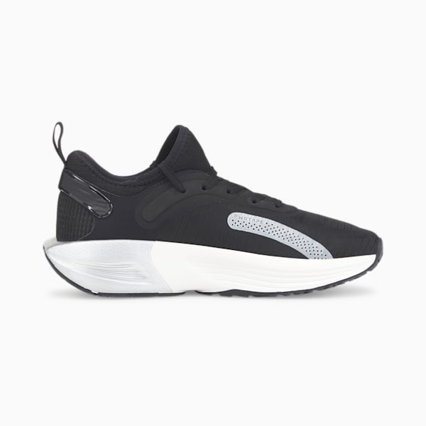 PWR XX NITRO™ Women's Training Shoes, Puma Black-Puma White-Metallic Silver, extralarge-IND