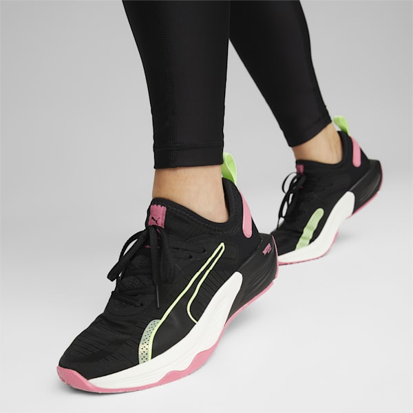 PWR XX NITRO™ Women's Training Shoes, Puma Black-Sunset Pink-Fizzy Apple, extralarge-AUS