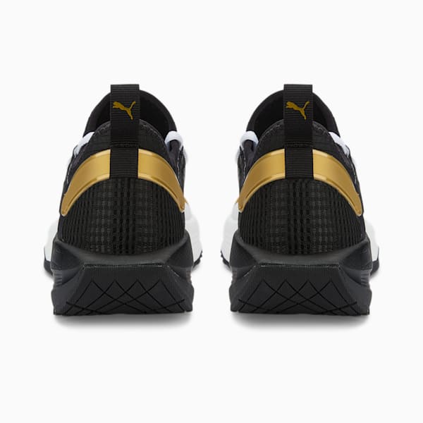 Chaussures d’entraînement pour femmes PWR XX NITRO, Puma White-Puma Black-Puma Team Gold, extralarge