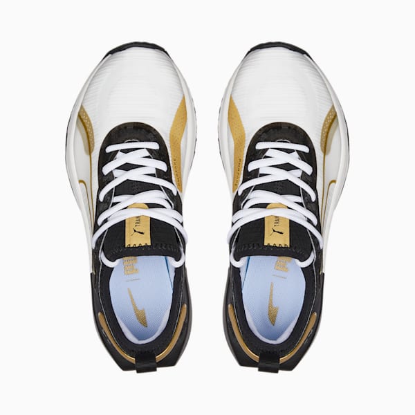 PWR XX NITRO™ Women's Training Shoes, Puma White-Puma Black-Puma Team Gold, extralarge