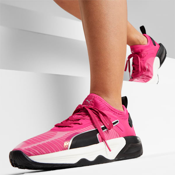 PWR XX Nitro Women's Training Shoes, Orchid Shadow-PUMA Black-PUMA Silver, extralarge-IND