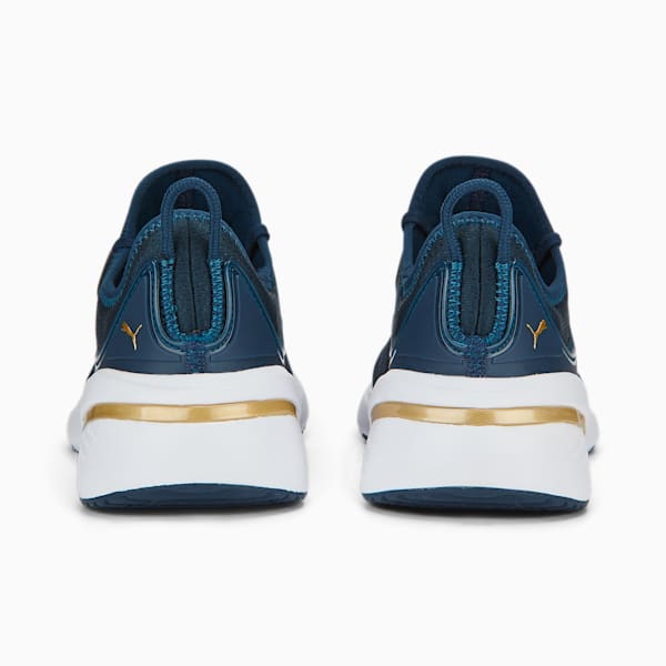 Forever XT Metallic Women's Training Shoes, Marine Blue-Puma White-Puma Team Gold, extralarge-IND