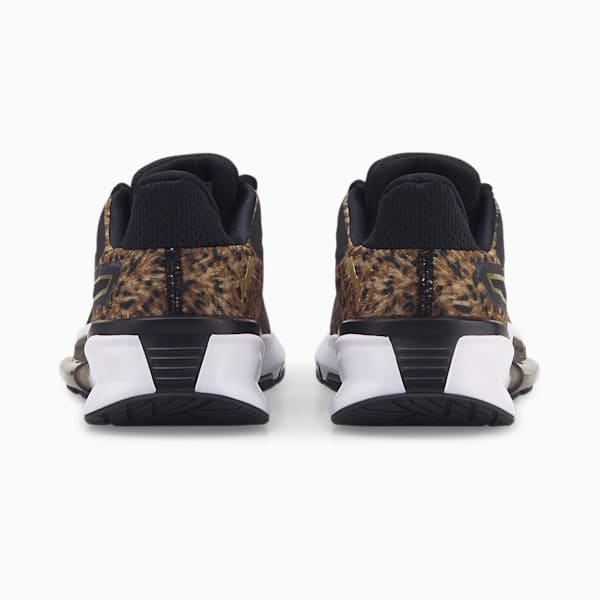 ウィメンズ パワーフレーム サファリグラム トレーニングシューズ, Puma Black-Desert Tan