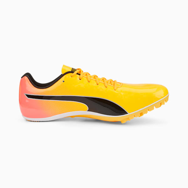 evoSPEED Sprint 14 Men's Track Spikes, Sun Stream-Sunset Glow-Puma Black, extralarge