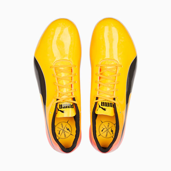 evoSPEED Sprint 14 Track and Field Shoes, Sun Stream-Sunset Glow-Puma Black, extralarge-GBR