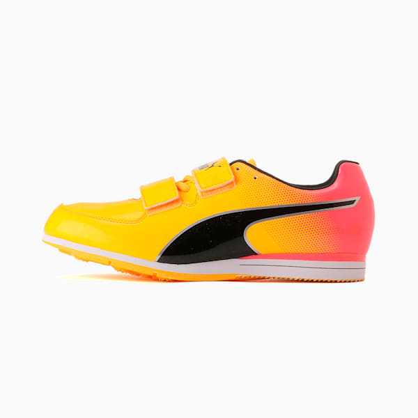 メンズ エヴォスピード トリプル ジャンプ 10 陸上用 スパイク, Sun Stream-Sunset Glow-Puma Black, extralarge-JPN