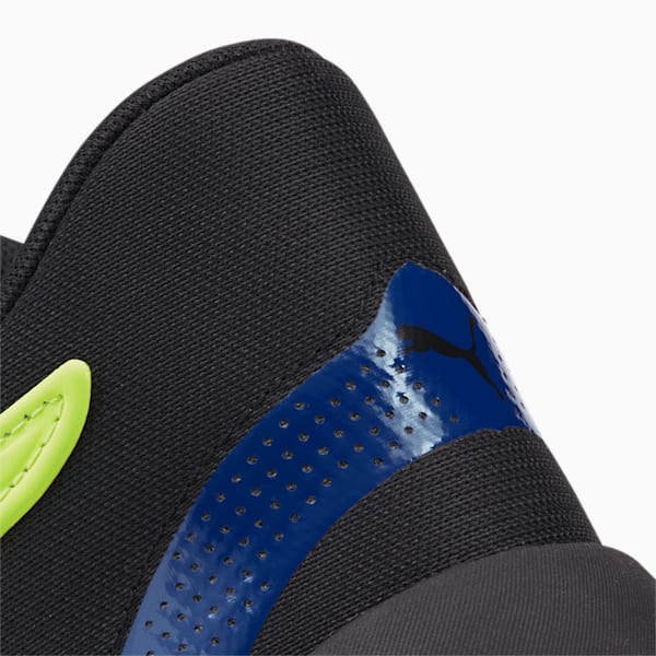 Rise NITRO Basketball Shoes, Puma Black-Sunset Glow, extralarge-IND
