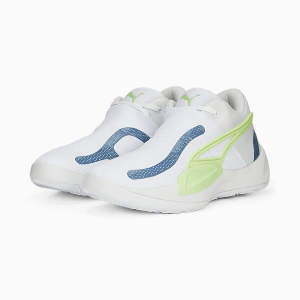 Tenis de básquetbol Rise NITRO, PUMA White-Deep Dive, extralarge