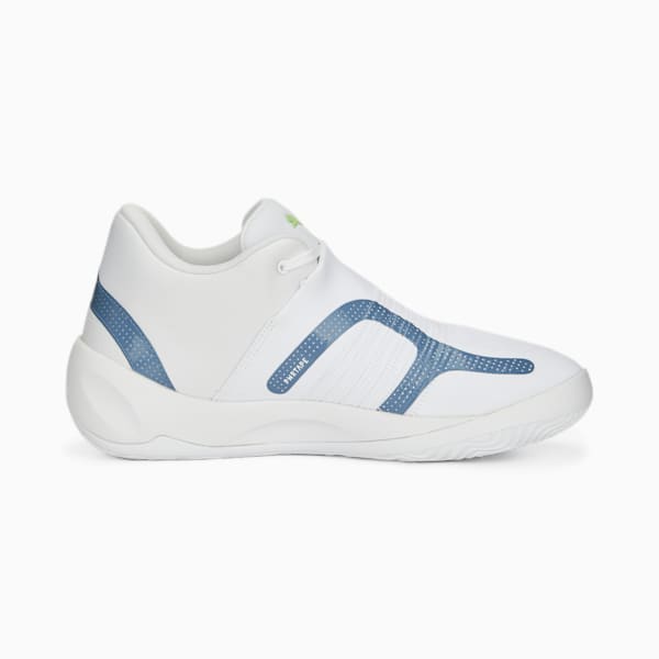 Rise NITRO™ Men's Basketball Shoes, PUMA White-Deep Dive, extralarge