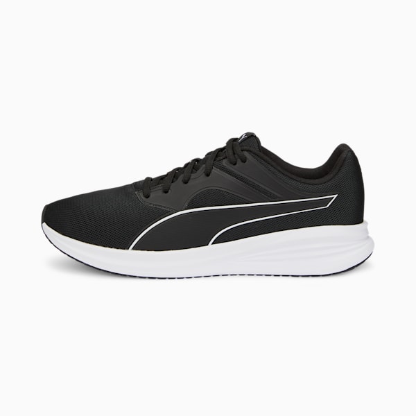 Tenis para correr Transport, Puma Black-Puma White, extralarge