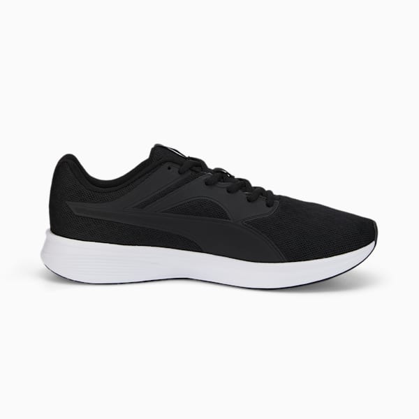 Transport Unisex Running Shoes, Puma Black-Puma White, extralarge-IDN