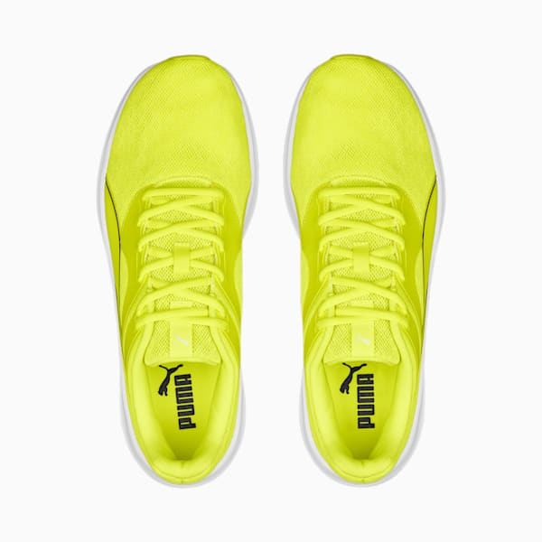 Transport Running Shoes, Lime Squeeze-Puma Black, extralarge-IND