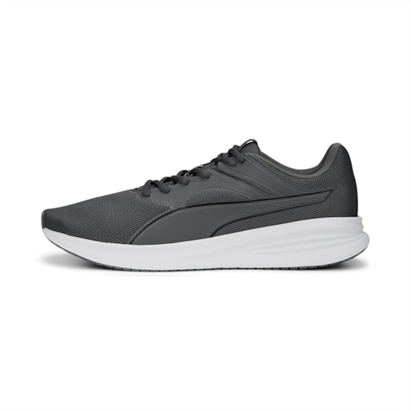 Transport Unisex Running Shoes, Cool Dark Gray-PUMA Black-PUMA White