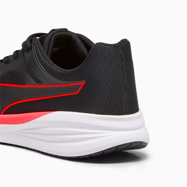 Transport Running Shoes, PUMA Black-Fire Orchid, extralarge-IND