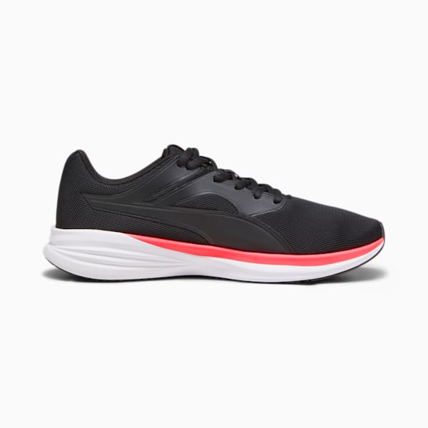 Transport Running Shoes, PUMA Black-Fire Orchid, extralarge-IND