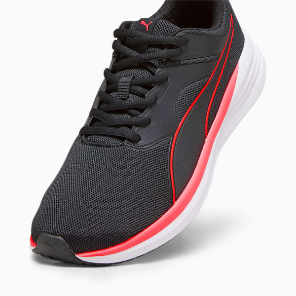 Transport Running Shoes, PUMA Black-Fire Orchid, extralarge-IND