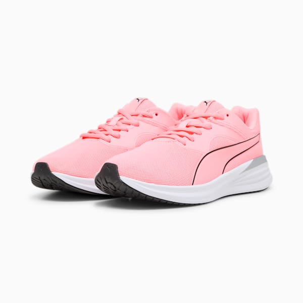 Transport Running Shoes, Koral Ice-PUMA Black-PUMA White, extralarge-IND