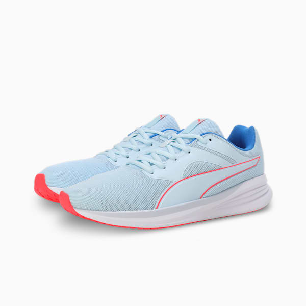 Transport Running Shoes, Icy Blue-Fire Orchid, extralarge-IND