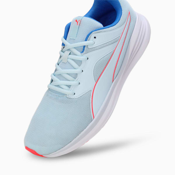 Transport Running Shoes, Icy Blue-Fire Orchid, extralarge-IND