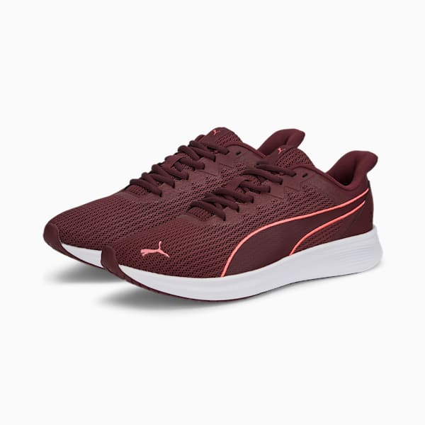 Transport Modern Running Shoes, Aubergine-Sunset Glow, extralarge-IND