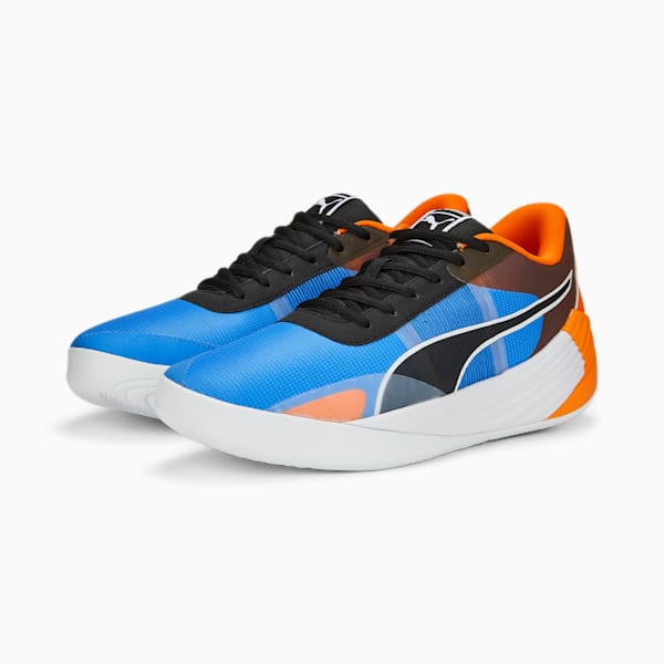 Fusion Nitro Team Basketball Shoes, Bluemazing-Vibrant Orange