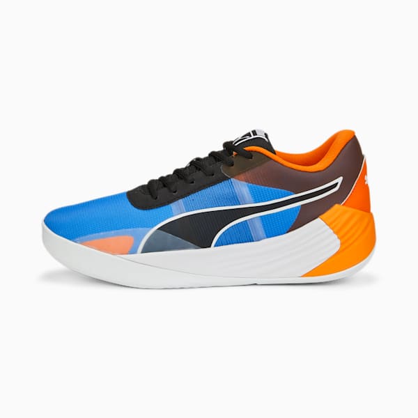 Fusion Nitro Team Basketball Shoes, Bluemazing-Vibrant Orange
