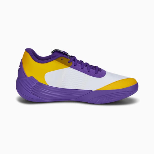 Fusion Nitro Team Basketball Shoes, Prism Violet-Spectra Yellow