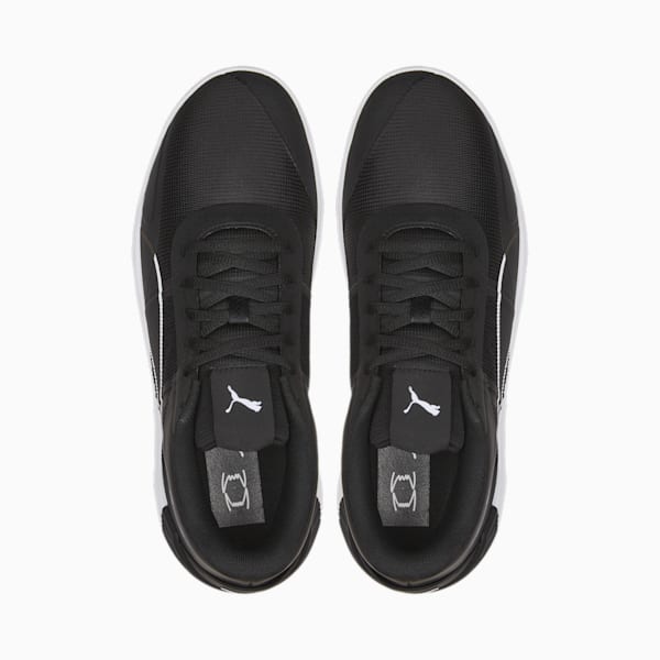 Fusion Nitro Team Unisex Basketball Shoes, Puma Black-Puma White, extralarge-AUS