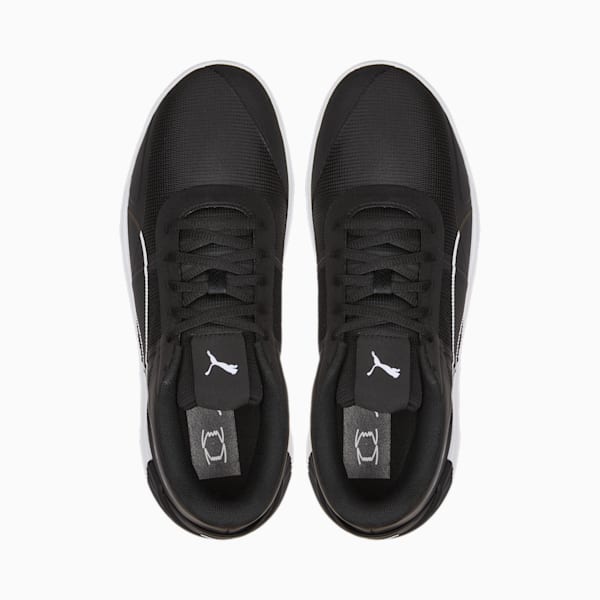 Fusion Nitro Team Unisex Basketball Shoes, Puma Black-Puma White, extralarge-IND