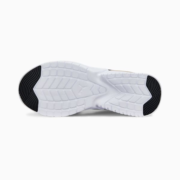 Remedie Slip-On Women's Running Shoes, Puma Black-Puma White-Puma Team Gold, extralarge-IND