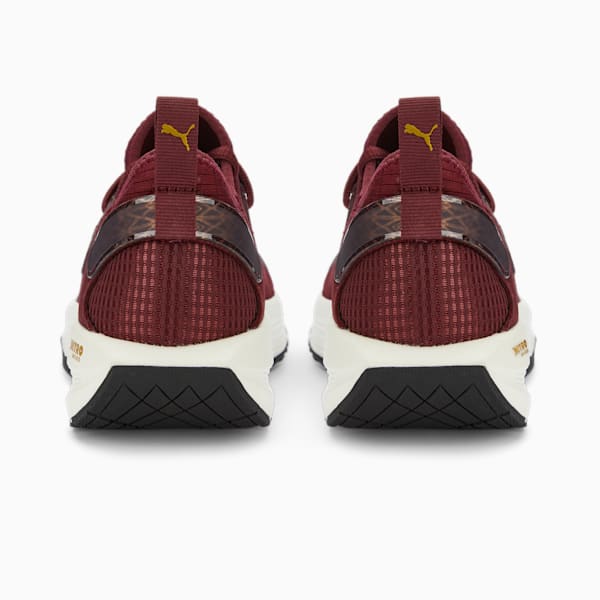 PWR XX NITRO Deco Glam Women's Training Shoes, Aubergine-Puma Team Gold