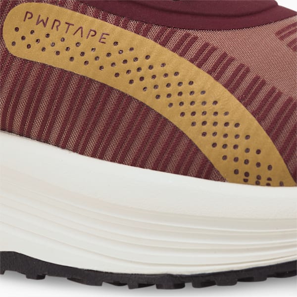 PWR XX NITRO Deco Glam Women's Training Shoes, Aubergine-Puma Team Gold, extralarge-IND