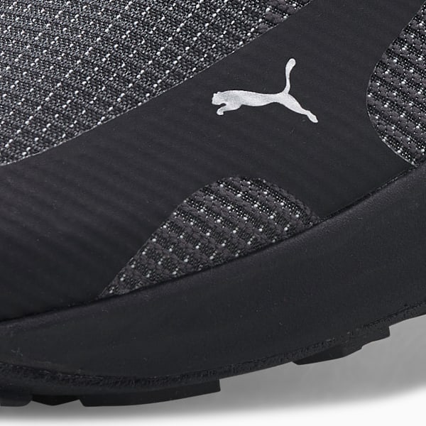 Fast-Trac NITRO™ Men's Trail Running Shoes, Puma Black-Metallic Silver, extralarge-GBR