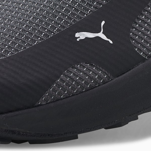 Fast-Trac Nitro Men's Running Shoes, Puma Black-Metallic Silver, extralarge-IND