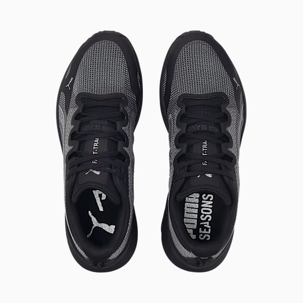 Fast-Trac NITRO™ Men's Trail Running Shoes, Puma Black-Metallic Silver, extralarge