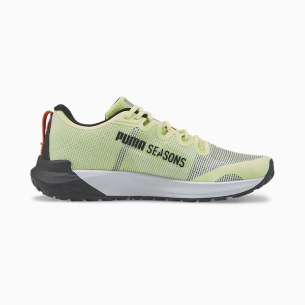 Zapatos para correr SEASONS Fast-Trac NITRO™ de hombre, Fast Yellow-PUMA Black, extragrande