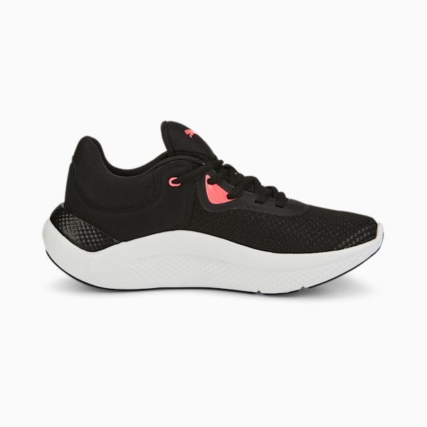 SOFTRIDE Pro Women's Running Shoes, Puma Black-Sunset Glow-Puma White, extralarge-IND