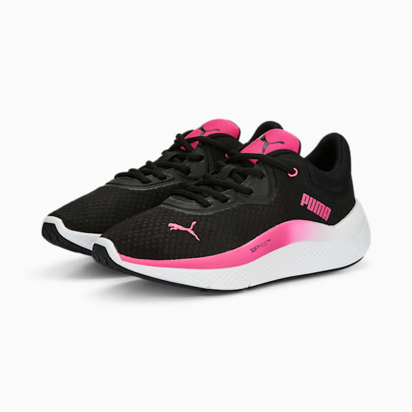SOFTRIDE Pro Women's Running Shoes, PUMA Black-Ravish-PUMA White, extralarge-IND