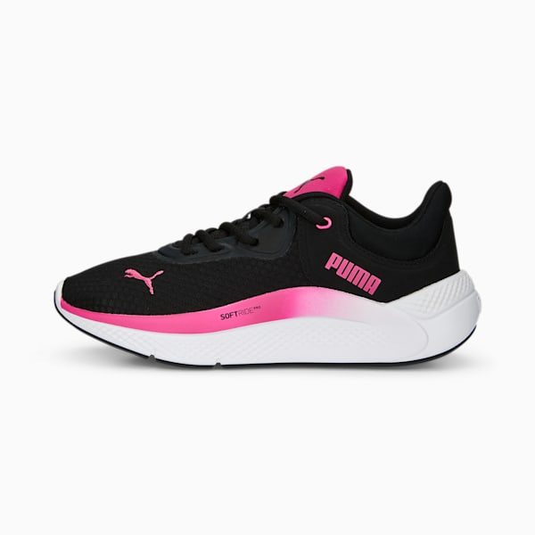 SOFTRIDE Pro Women's Running Shoes, PUMA Black-Ravish-PUMA White, extralarge-IND