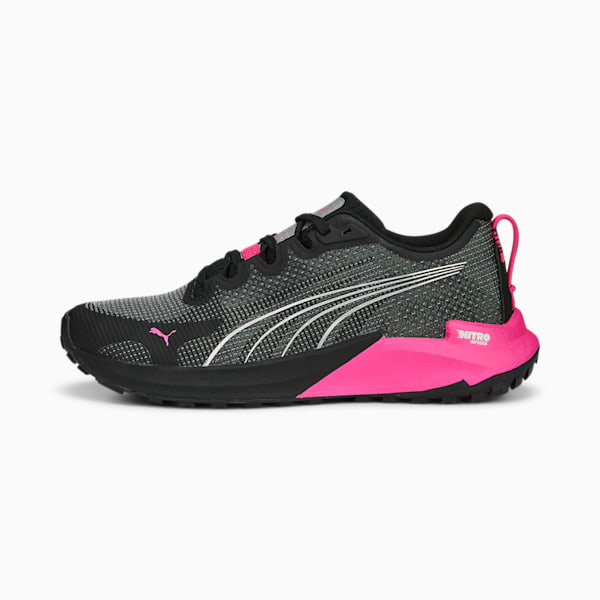 Fast-Trac NITRO™ Women's Trail Running Shoes, PUMA Black-Ravish, extralarge-IND