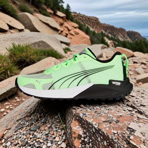 Fast-Trac NITRO™ Women's Trail Running Shoes, Fast Yellow-PUMA Black, extralarge-IND