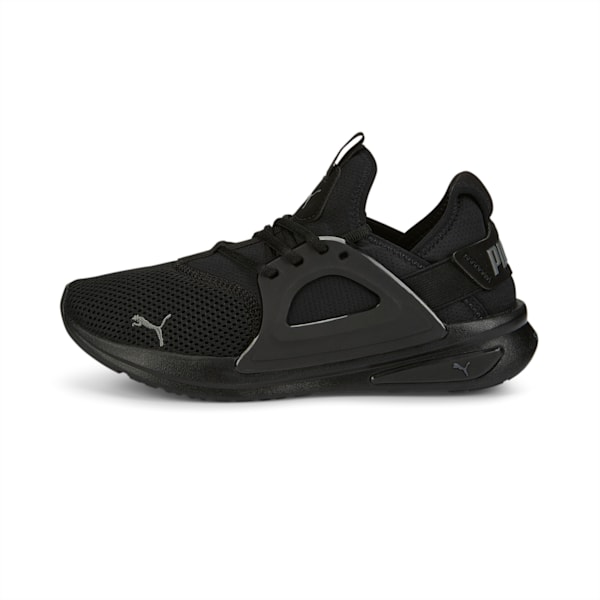 SOFTRIDE Enzo Evo Unisex Running Shoes, Puma Black-CASTLEROCK, extralarge-IND